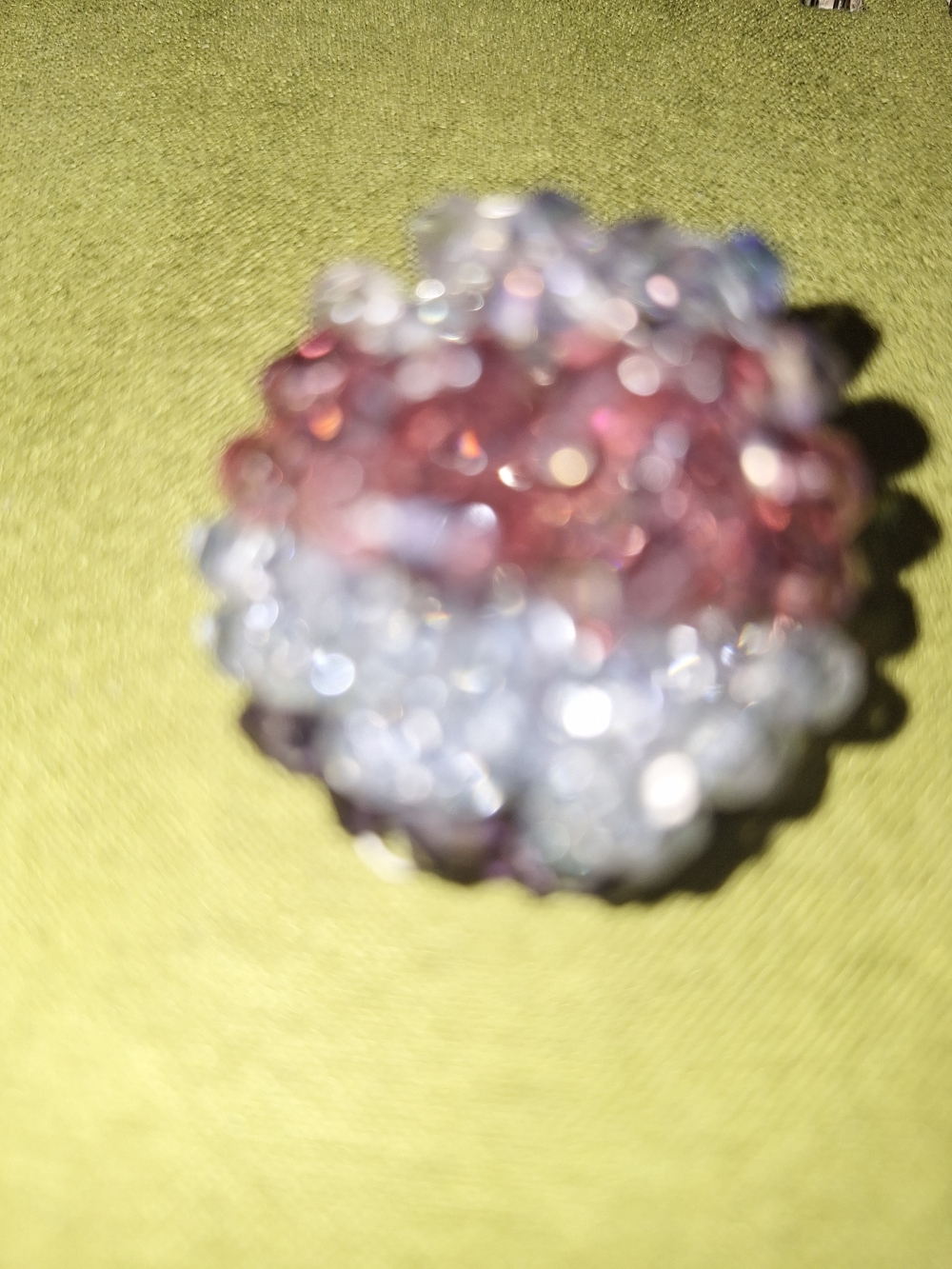 Sassy Jones Malia Sparkling Tri Color Cluster Stud Earrings - Women Jewelry - Picture 4 of 5
